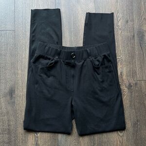 Black High-Waisted Pants